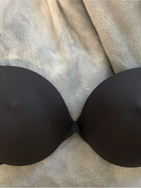Skims Nipple Push-up Bra black